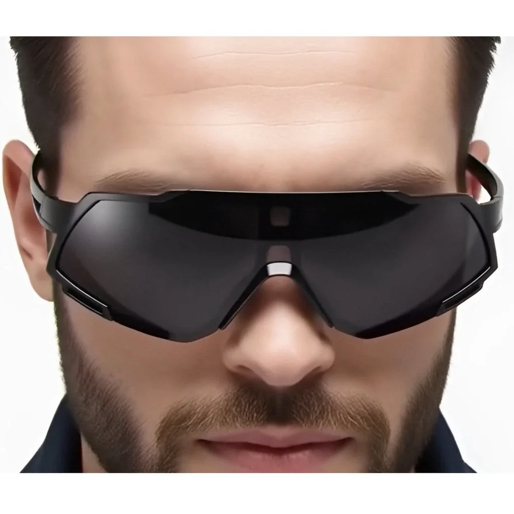 Sport Men Sunglasses Shield Visor Cycling Running Glasses Fishing Driving Lentes